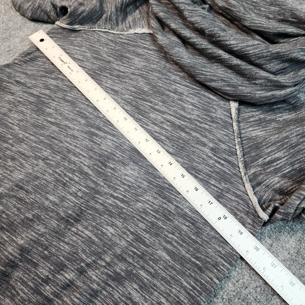 Free People Beach Cocoon Cowl Tunic Top Sweatshirt Womens S Gray Lounge Yoga FPB - Picture 8 of 13